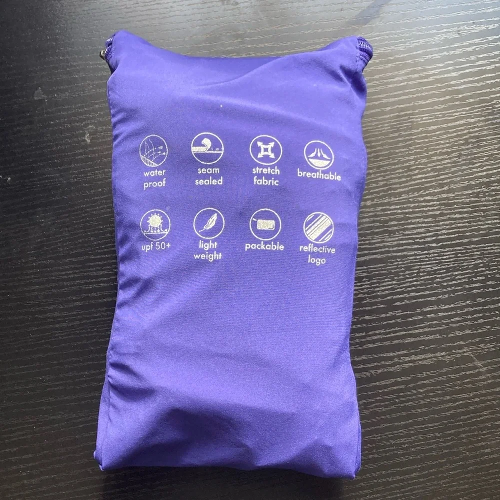 Free Country Purple Waterproof‎ Rain Jacket NWOT - Picture 6 of 6